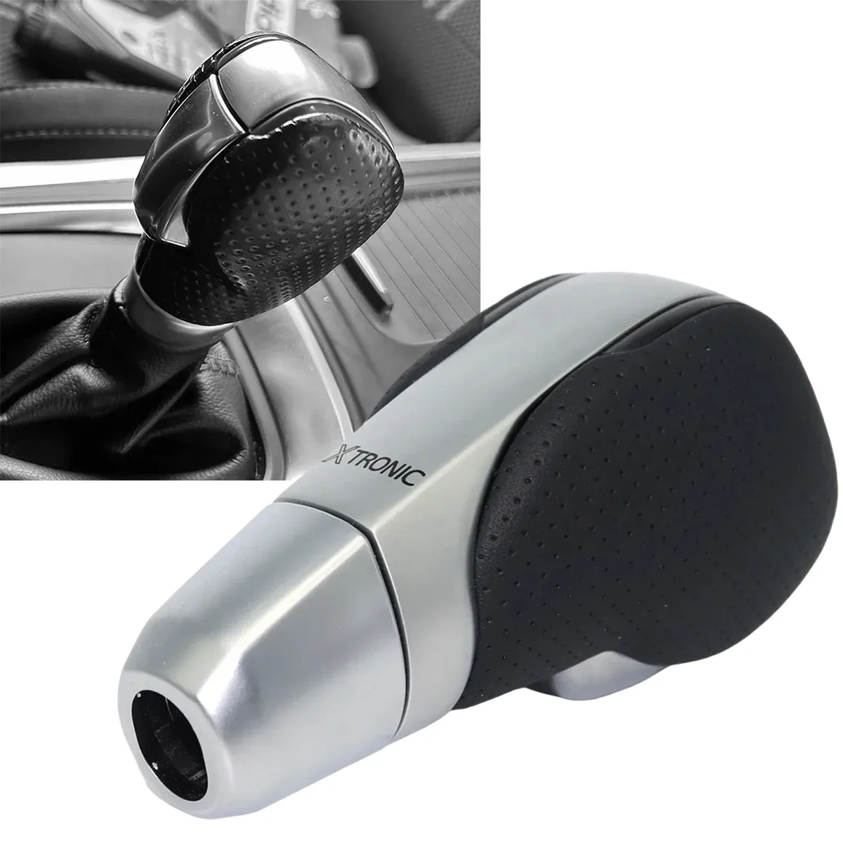 

For Renault Kadjar Koleos 2 HY HC Megane 4 Scenic 4 Talisman LFD Automatic Gear Shift Knob Chrome Silver Weighted Gearstick Head