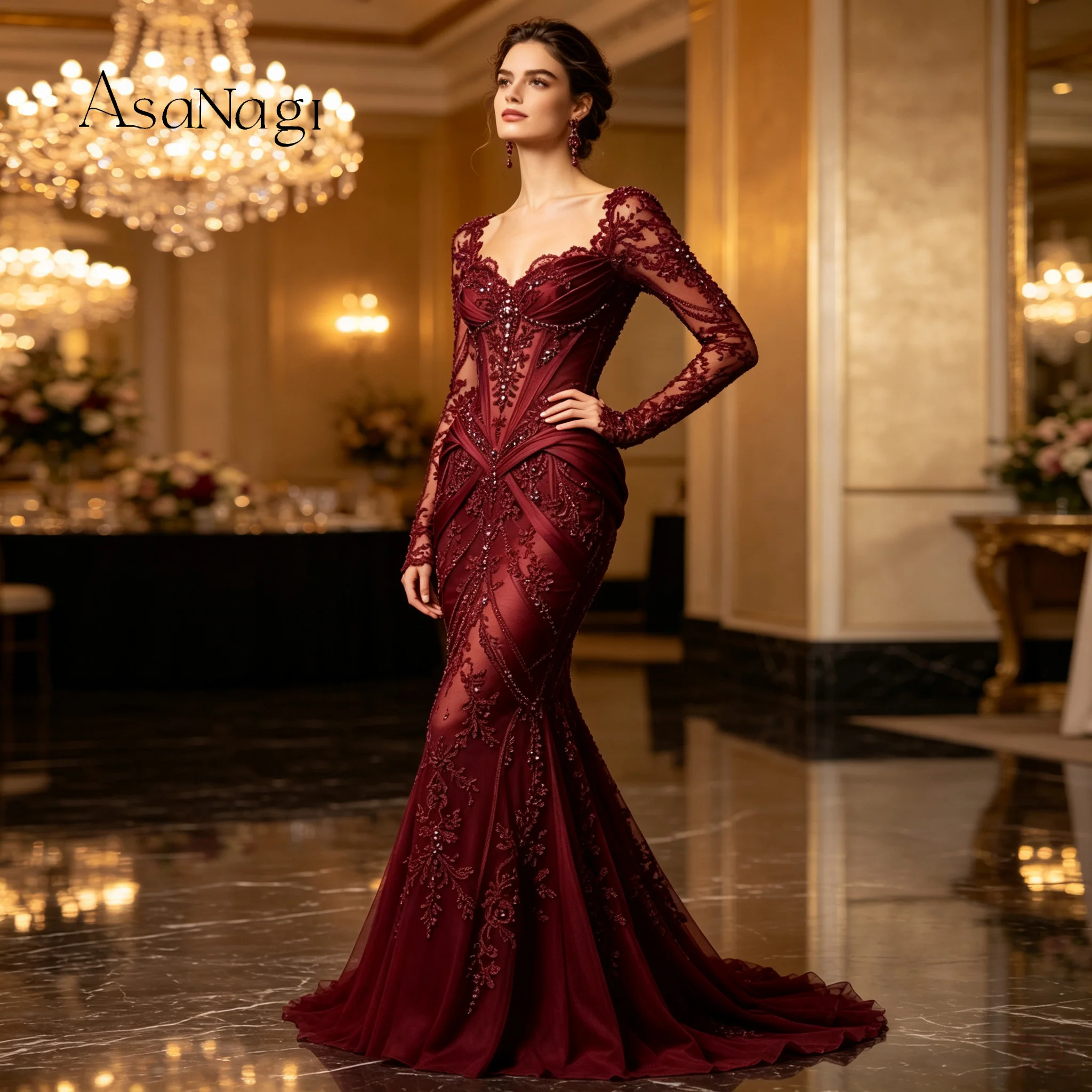 Vestido de noche de encaje con - Lace Dress reseña y precio