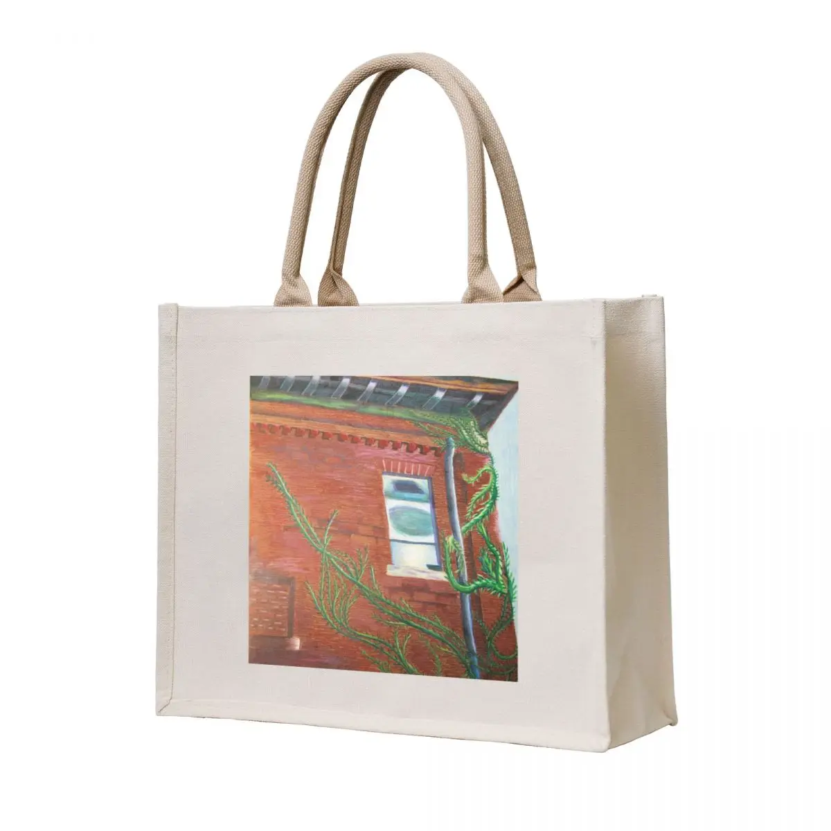 

Vines Over Bricks Tote Bag eco pack woman shopping bag Women's shopper custom bags