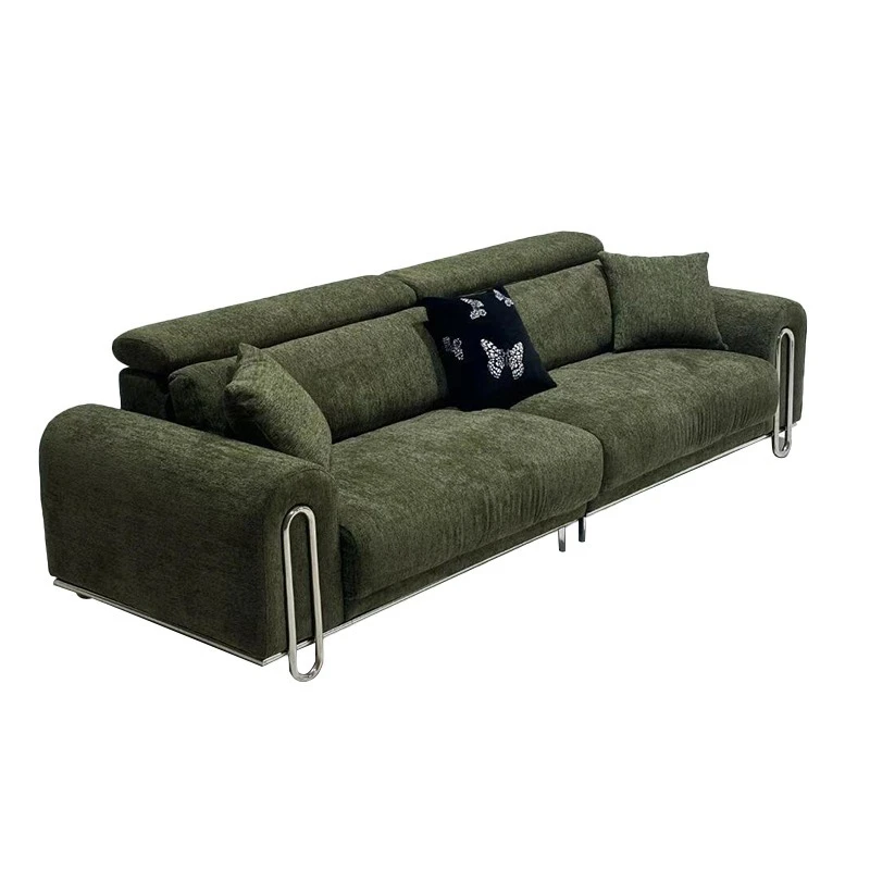 Modern minimalist sofa modular corduroy combination sofa for living room