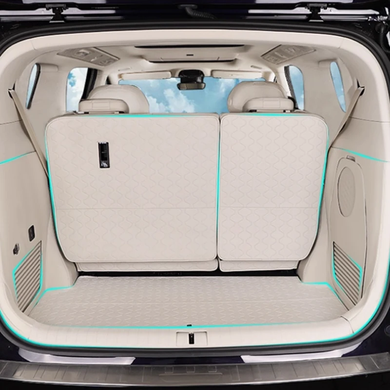 

For Voyah Dream 2025 2026 Trunk Leather Protective Pad Anti-fouling Thicken Car Interior Accessories