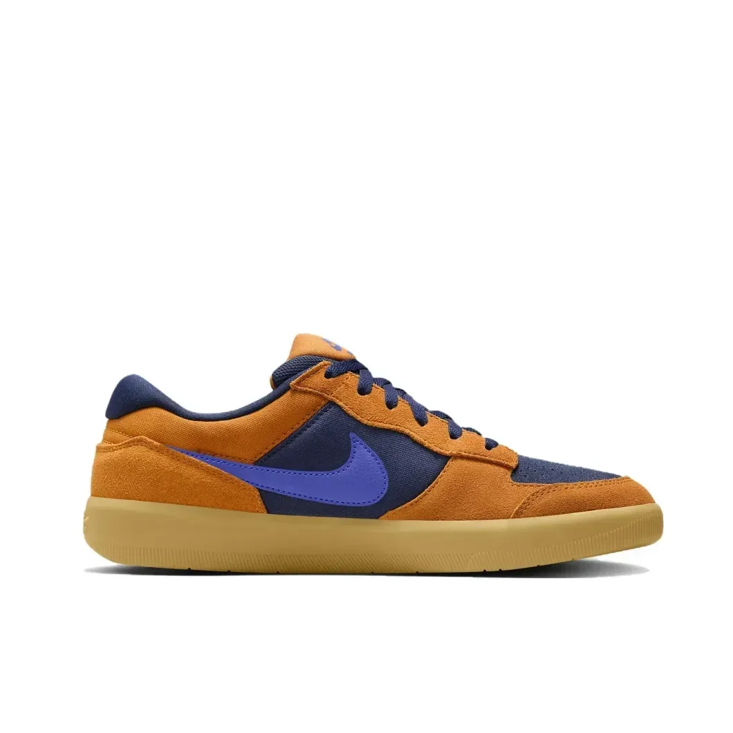 Nike SB Force 58 Low Men and Women sneakers Classic Retro board Shoes Non-slip and wear-resistant Casual Shoes cushioning tawny