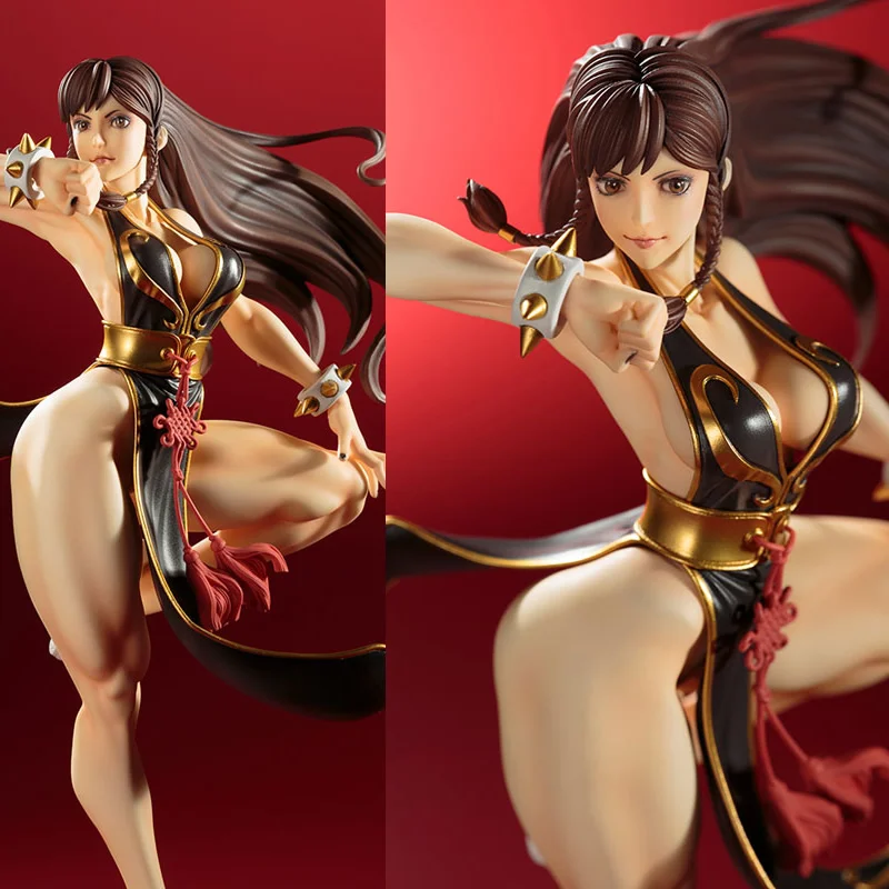 (In Stock) 1/7 Chun Li BATTLE COSTUME Unpainted Unassembled GK Anime Figure Diy White Resin Model Kit (W_2530) - view 2