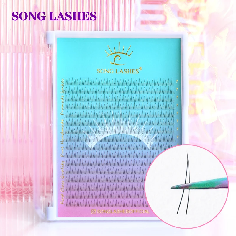 

SONG LASHES V -Shape Save application time Sharped Tips Mega Tray Suitable For Lower Lashes Self-grafting And High Quality