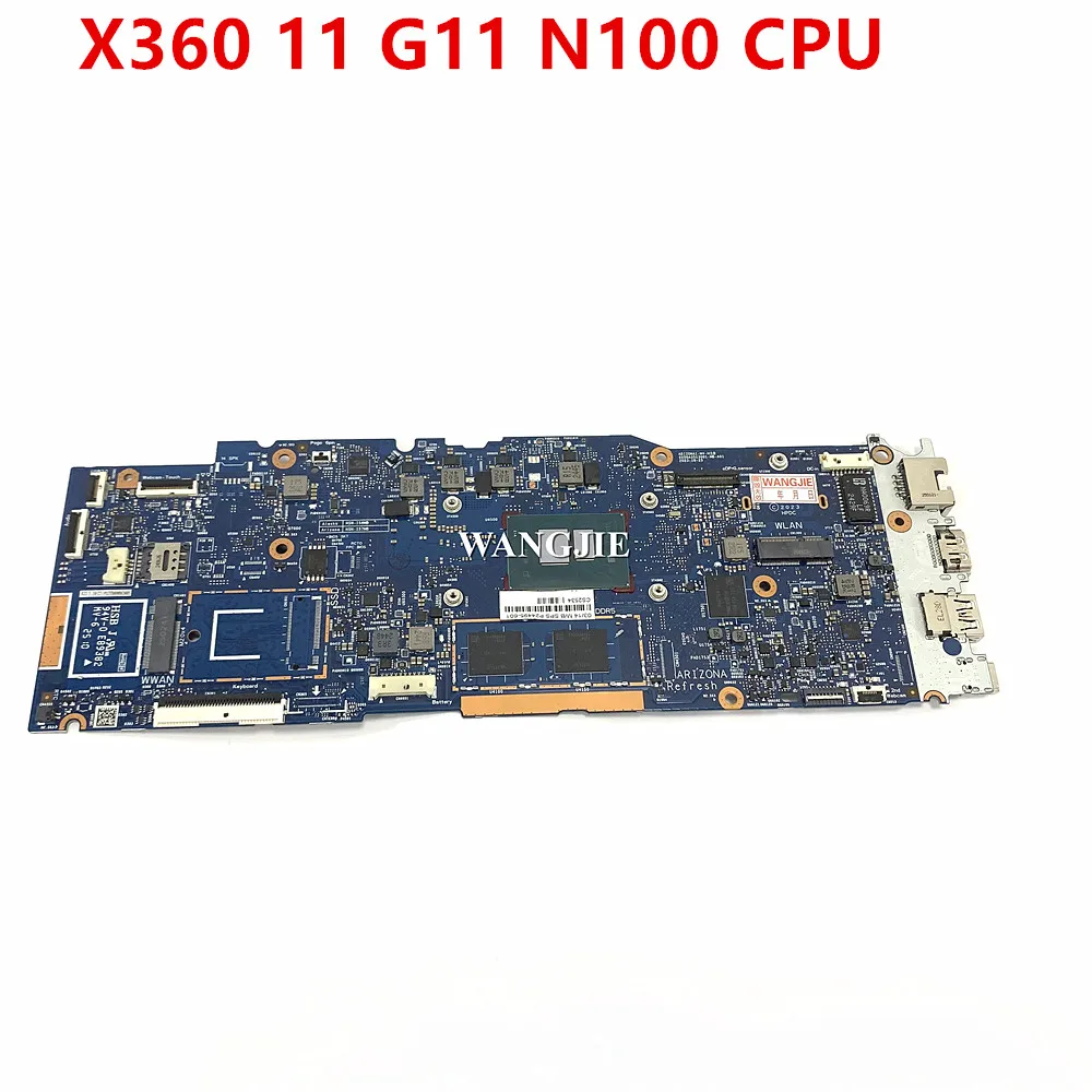 

P24495-601 для ноутбука HP PRO X360 FORTIS 11 G11, материнская плата 6050A3513001 SRMDM N100, процессор 8G RM, 100% полностью протестировано