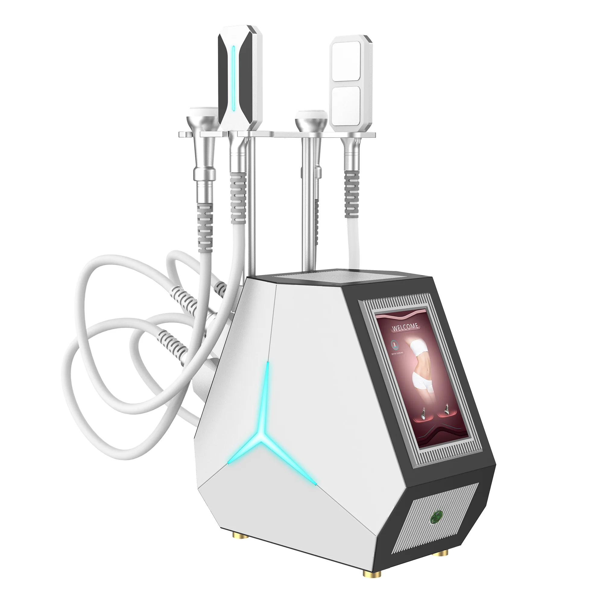 آلة العلاج بالتبريد المحمولة Cryo Tshock EMS آلة الوجه شد الوجه وتنحيف الجسم #5