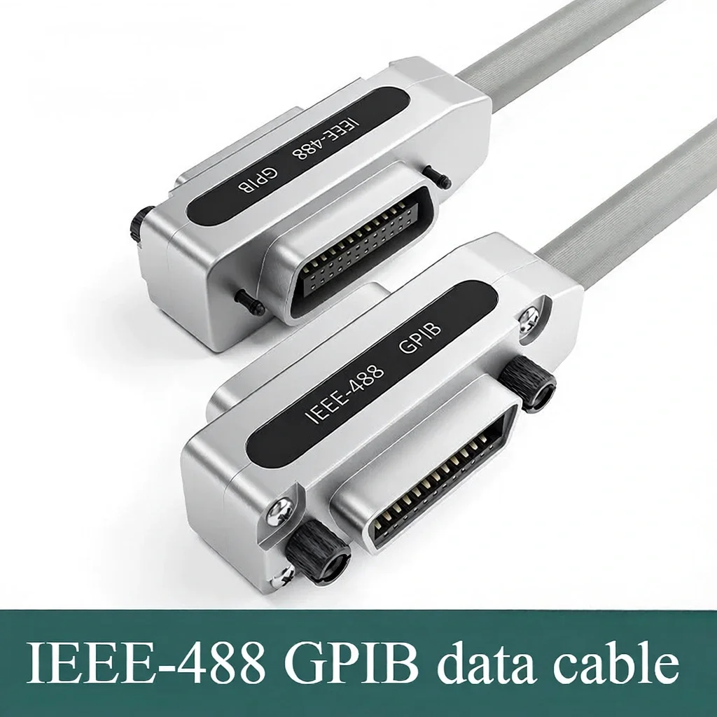 IEEE488 GPIB Data Cable Industrial PCI Motherboard Connection Cord 1/1.5/2/3/5/10M For Instrument Data Transmission