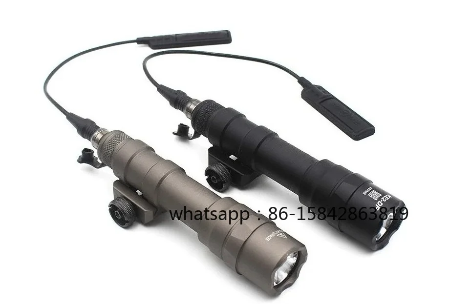 M600DF Strong Light LED High Lumen Long Light/light Rat Tail Flashlight Waterproof and Dimmable