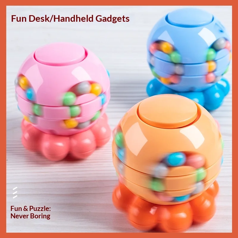 Octopus decompression toy, Magic Bean versatile Rubik's cube, 3D Rubik's cube puzzle toy