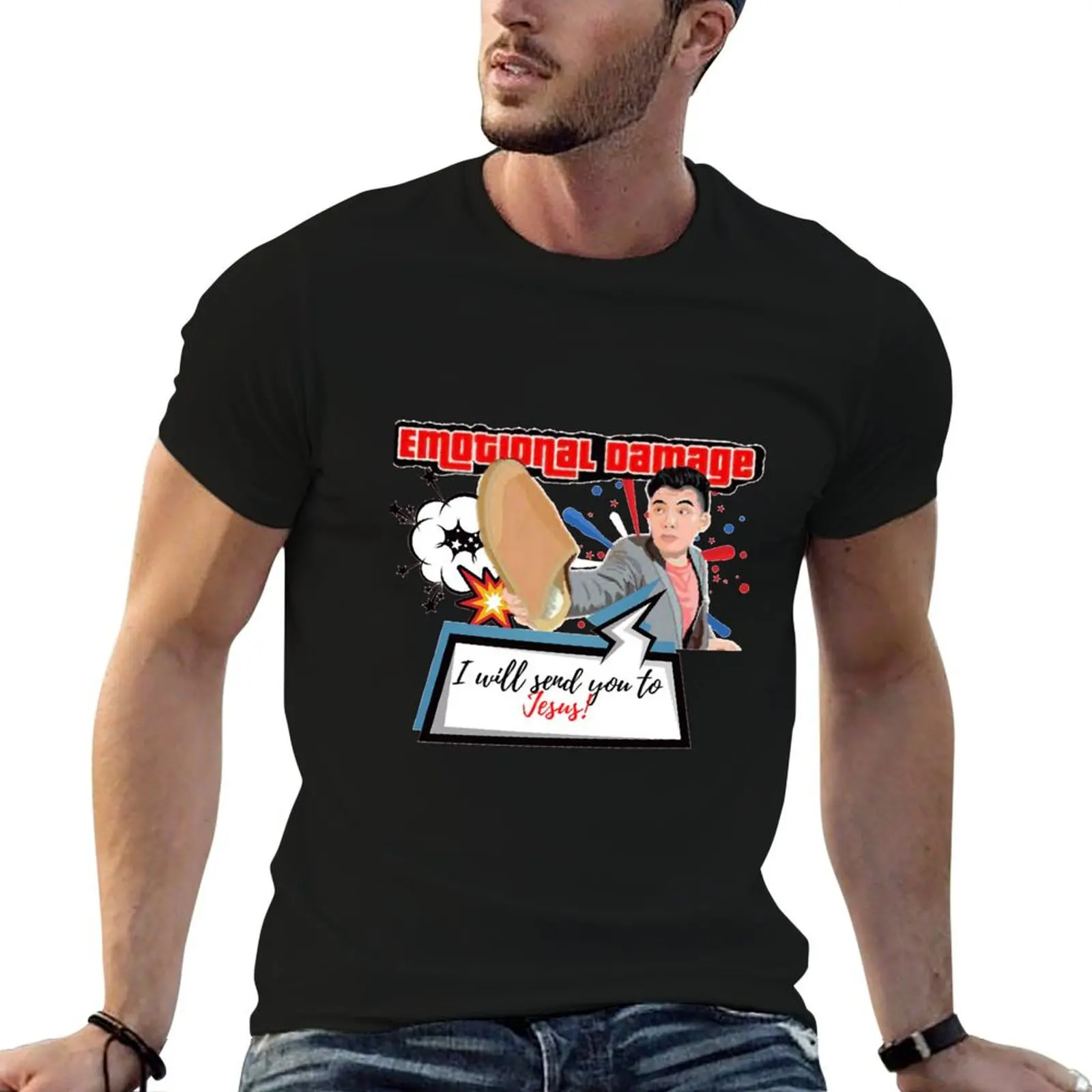 

Emotional Damage Steven He Meme T-Shirt man t shirts for men casual t shirt man plain t shirt man designer T-shirt