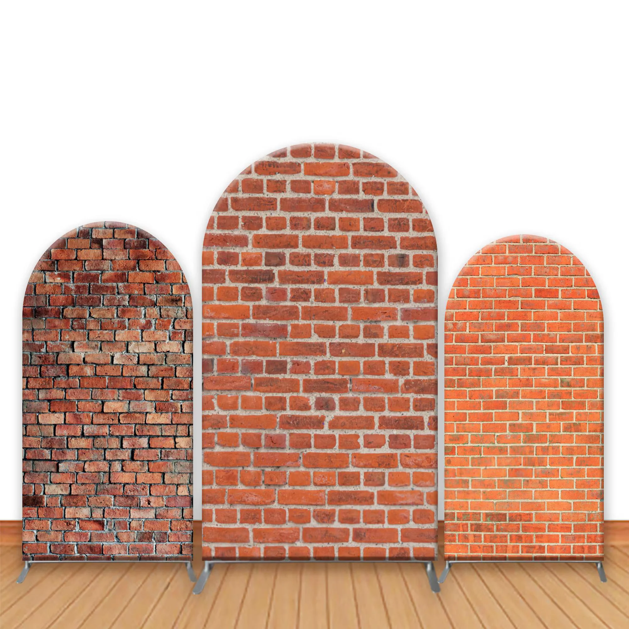 

Двусторонний фон-арка Chiara в стиле винтажной кирпичной стены для дня рождения, свадьбы, вечеринки, девичника, декорации Mehofond