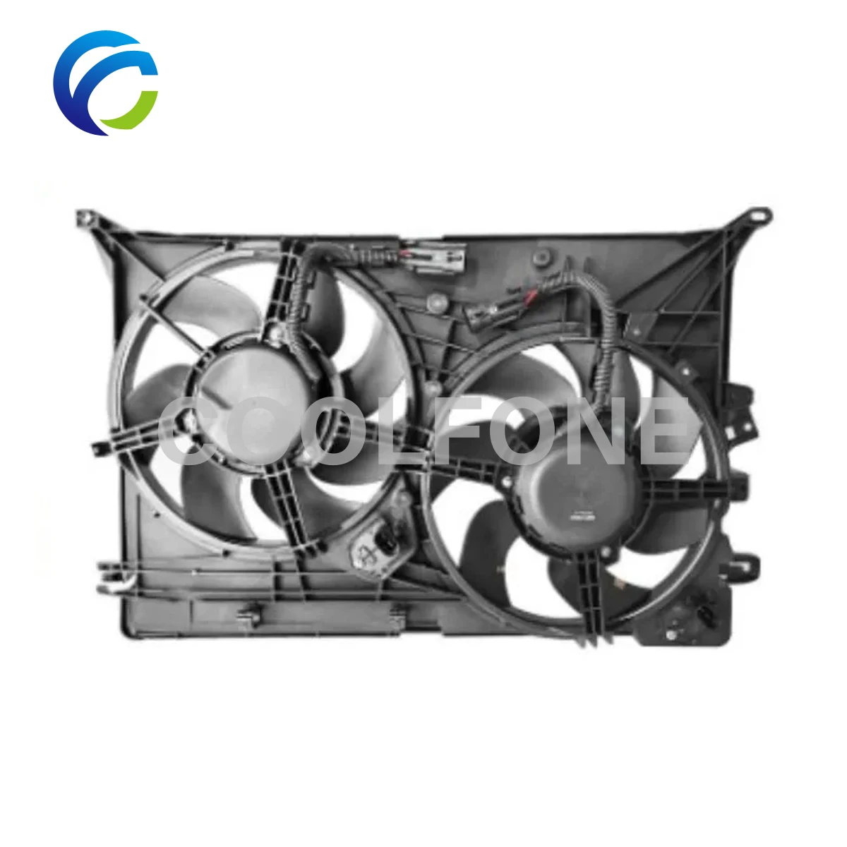 Electric Cooling Radiator Fan Assembly for FIAT 500X Toro JEEP RENEGADE 1.4 2.0D 2014- 52127332 51965903 68247215AB 52032578