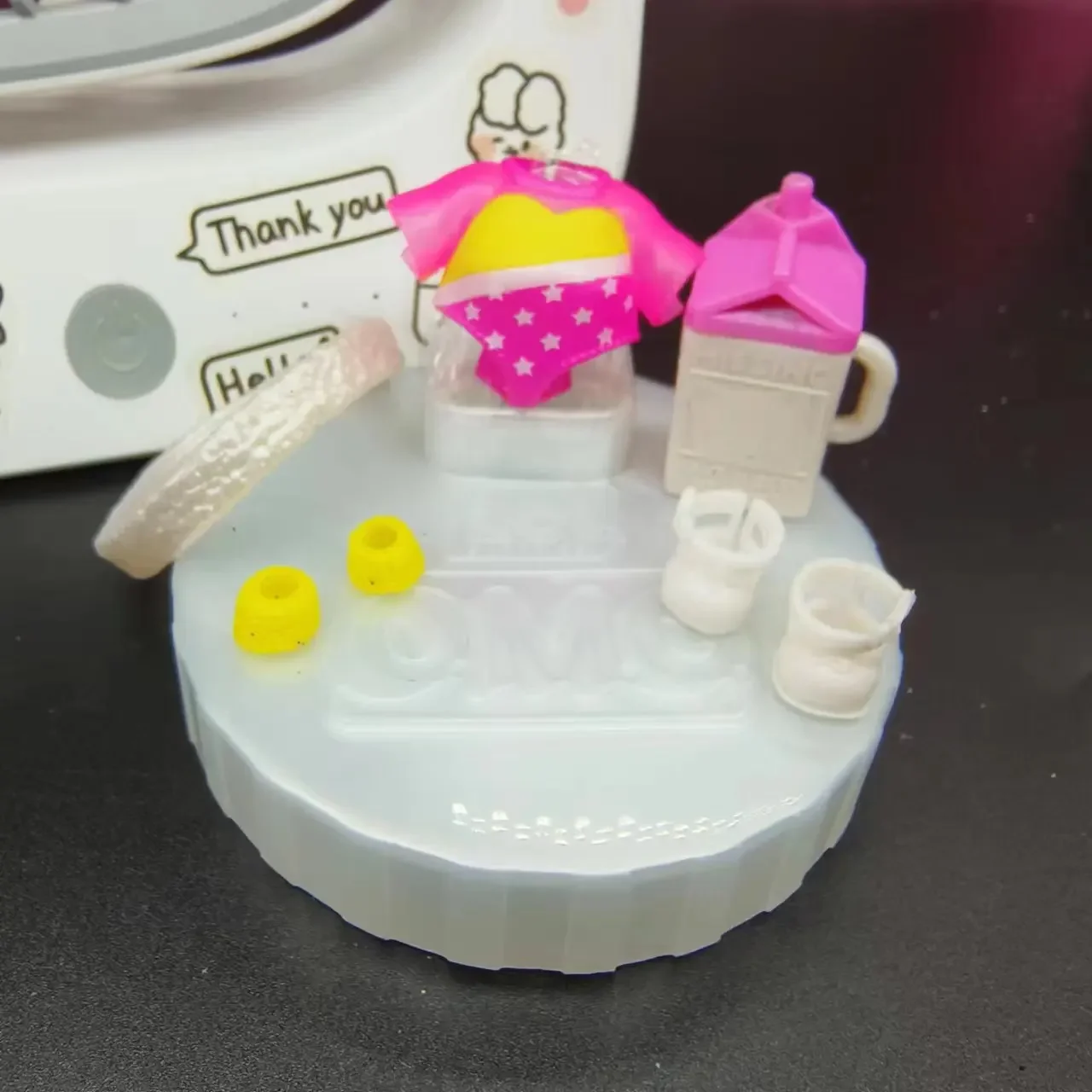 LOL doll accessories set doll doll DIY accessories including doll clothes, shoes, glasses, milk bottle accessories