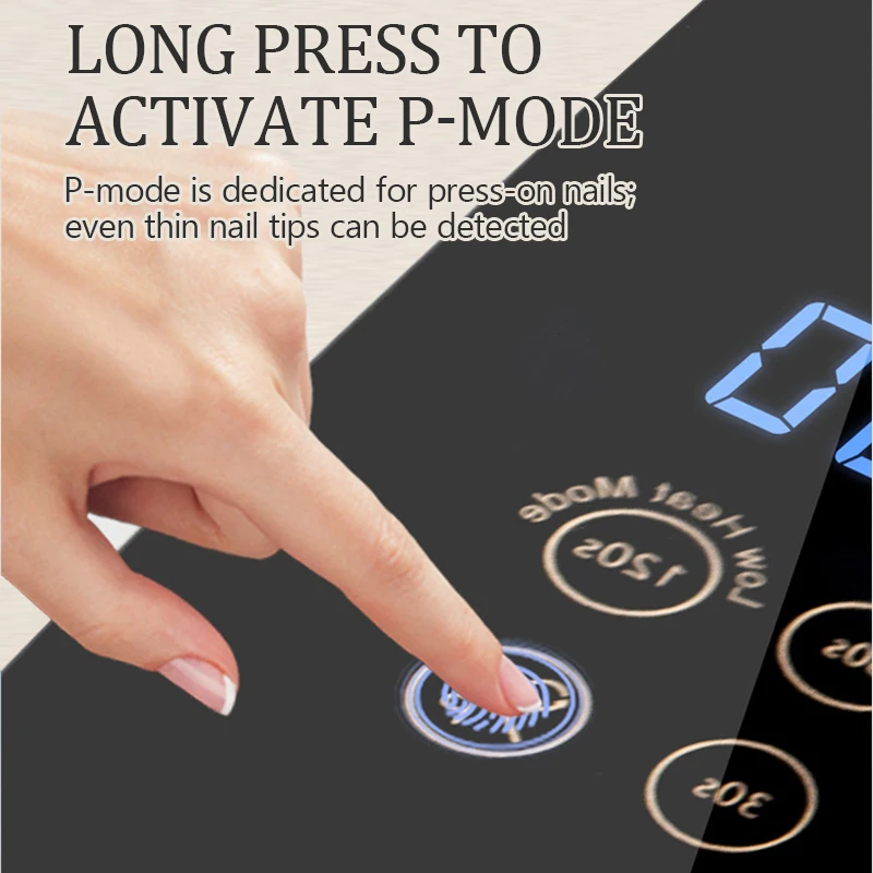 เครื่องอบเล็บเจล LED UV 138W 69 หลอด LED ระดับมืออาชีพ กำลังสูง สำหรับอบสีเจลทุกชนิด อุปกรณ์ทำเล็บมือ