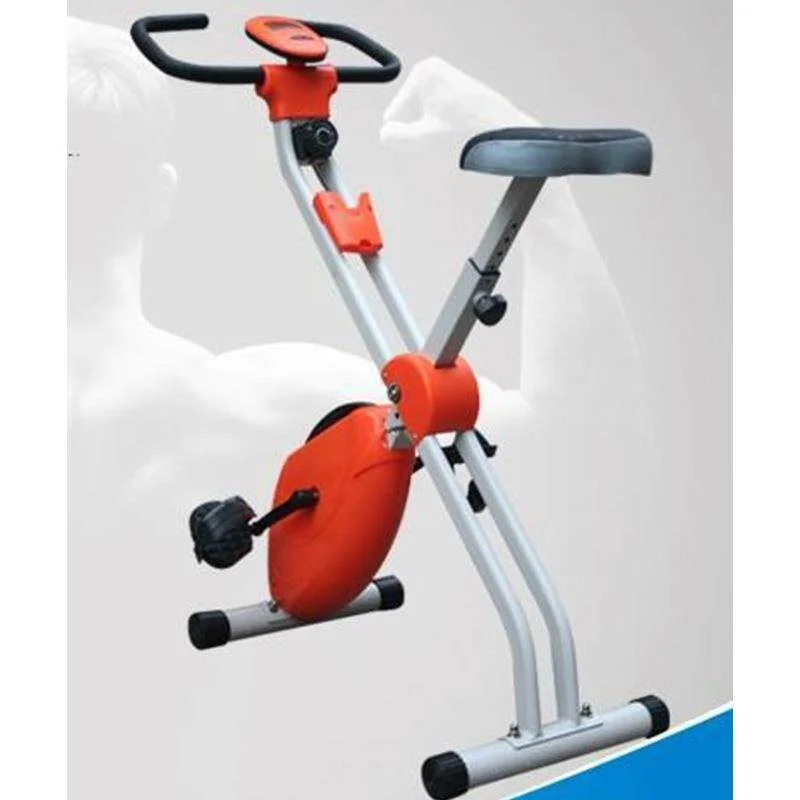 Upright Magnetic Control Folding Exercise Bike Model 1345 for Home Use Spinning Bike
