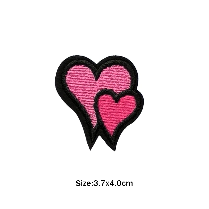 Best Pink Girl Lady Iron On Patches Sewing Embroidered Applique for Jacket Clothes Stickers Badge DIY Apparel Accessories