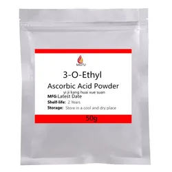 Hot Sell 50-1000g High Quality Cosmetic grade 3-O-Ethyl Ascorbic Acid Powder