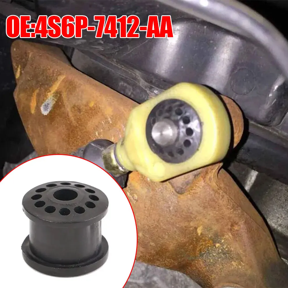 

Car Manual Gearbox Pull Head Gear Shift Lever Wearable Cable Plastic Gasket Accessories Black for Ford Focus Fiesta 4S6P-7412-AA