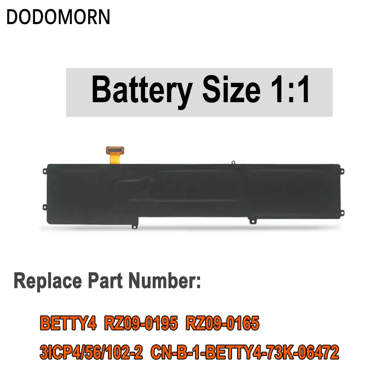 DODOMORN New BETTY4 Battery For Razer Blade 2016 14