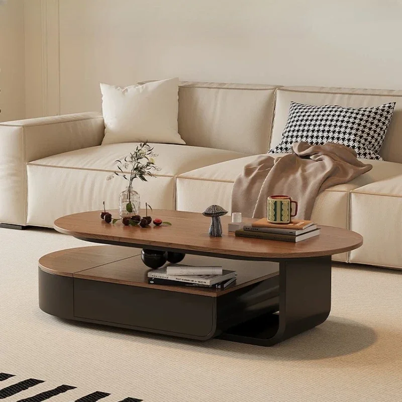 S Clear Simple Coffee Table Luxury Nordic Minimalist Italian Coffee Table Designer Decoration Mesa Auxiliar Home Furniture