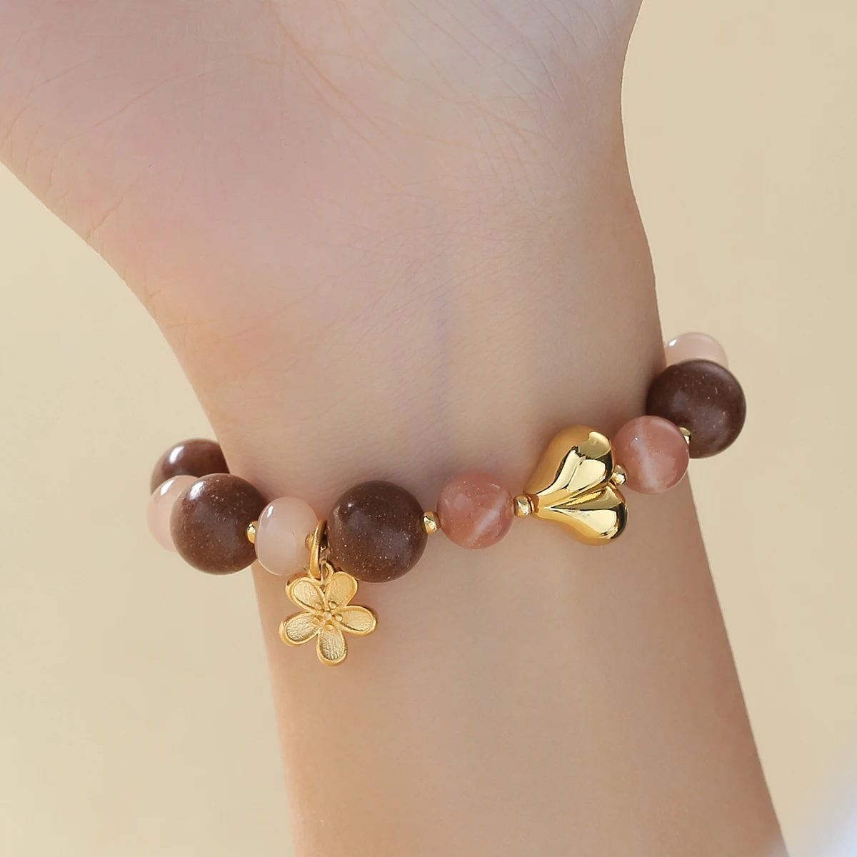 JD العطر الطازج البخور حبة سوار البرتقال غروف Qingyuan واضح التفكير للتركيز اليدوية مرونة مجوهرات لدراسة العمل