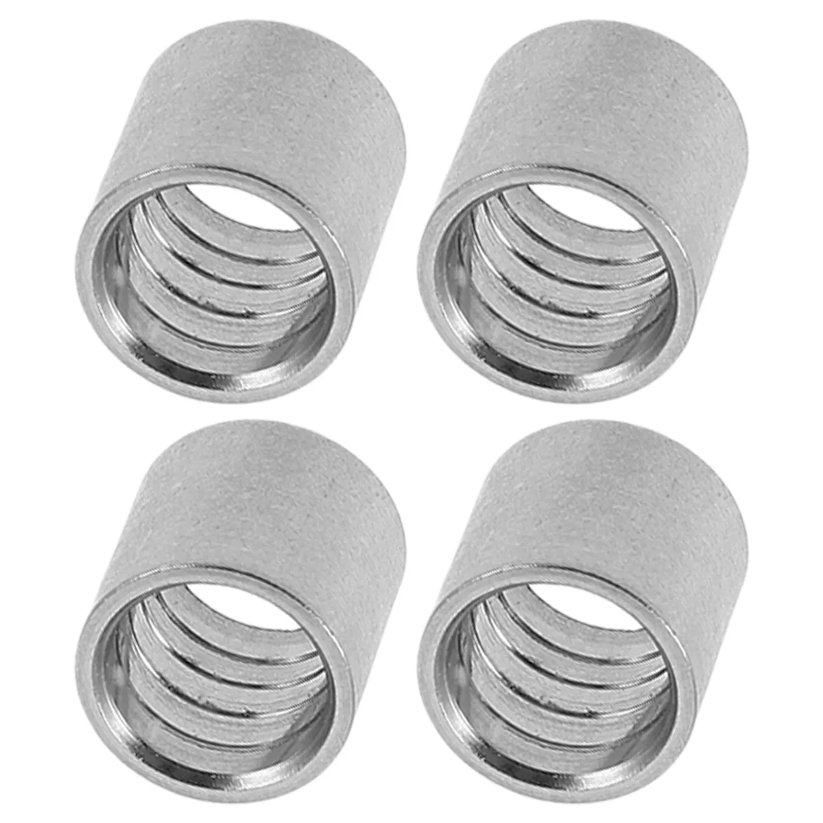 

4Pcs Snooker Pool Cue Ferrules Stainless Steel Billiard Tips Replacement Kit Enhanced Performance Pool Cue Ferrules