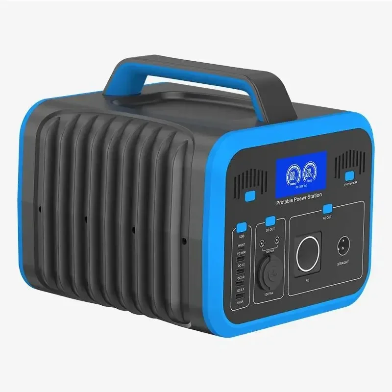 outdoor energy storage solar powered portable power supply 1000w mobile back up portable solar generator panel for rv camping