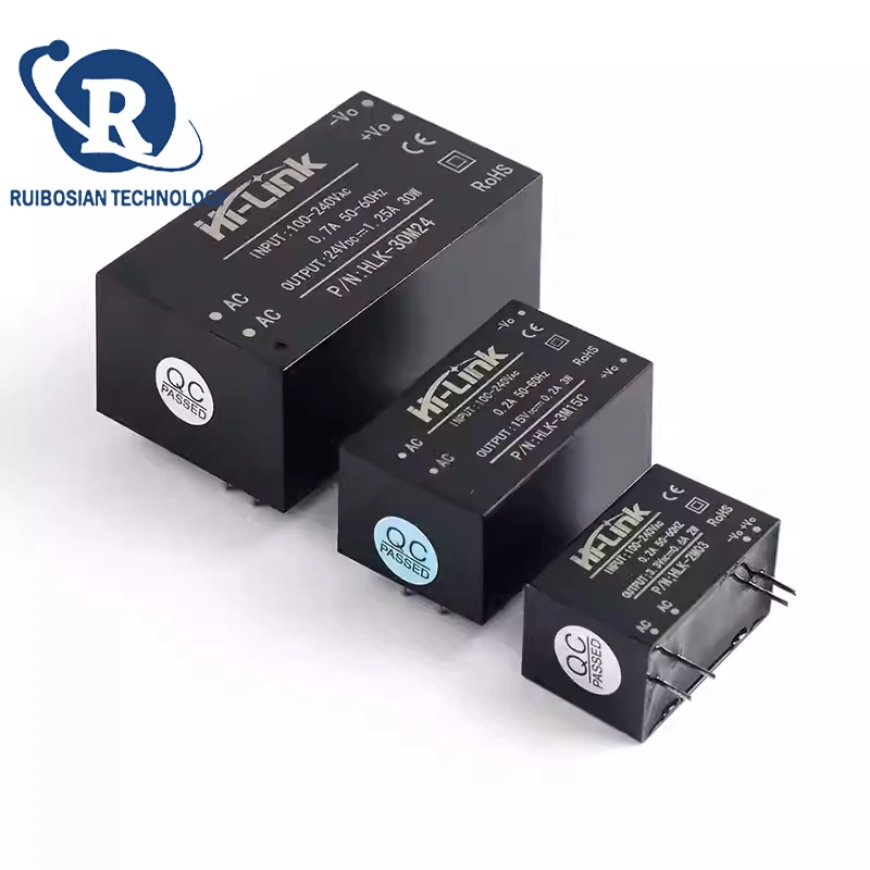 1pcs 100% New HLK-2M03 HLK-2M05 HLK-2M09 HLK-2M12 HLK-2M15 HLK-2M24 3M03B 10M05 5M05B  3M05B 15M05C 20M05 30M12 40M12 HLK-40M24