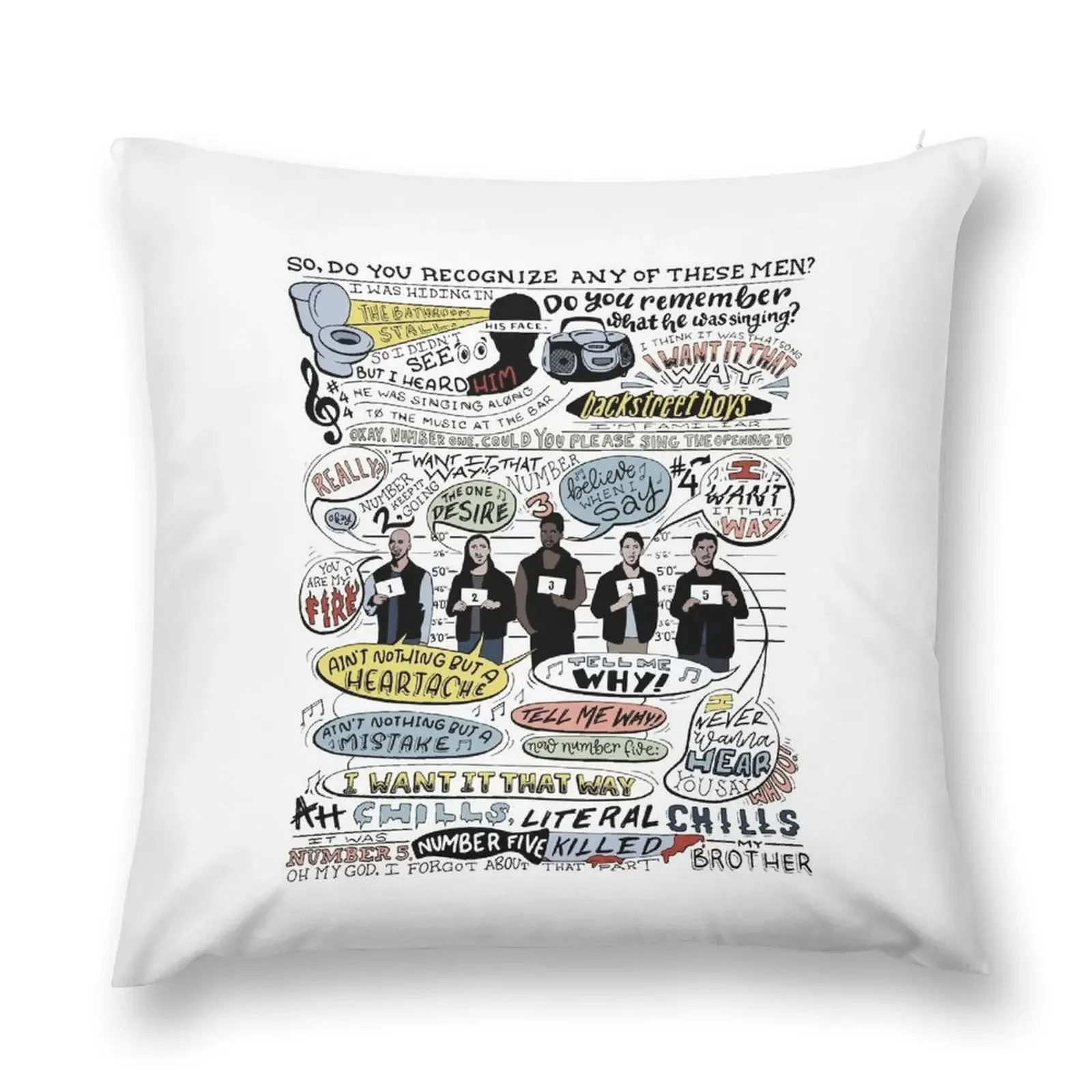 

I Want It That Way B99 (Colorized) Throw Pillow Sofa Cushions Cover Marble Cushion Cover Cushions For Sofa pillow