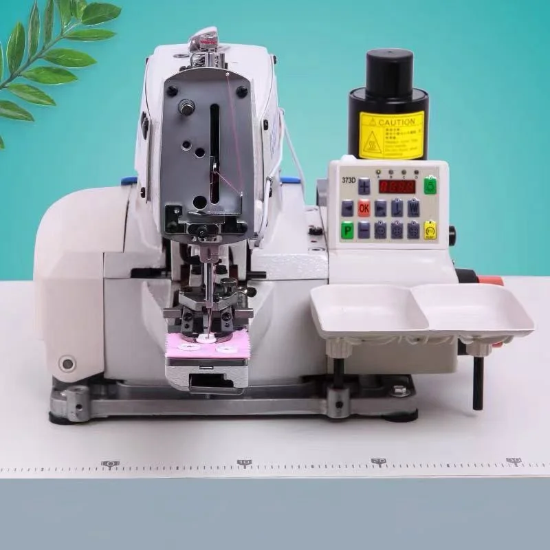 Computer-Controlled Button-Attaching Machine, Automatic Eyelet Machine, Industrial Eyelet and Button-Sewing Machine(Customized)