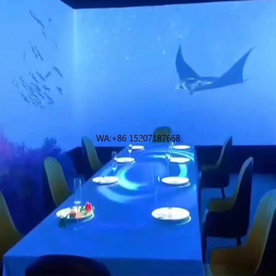 Customized 3D Projection Mapping Interactive Room System Radar Sensor Motion Tracking for Immersive Experience Spaces