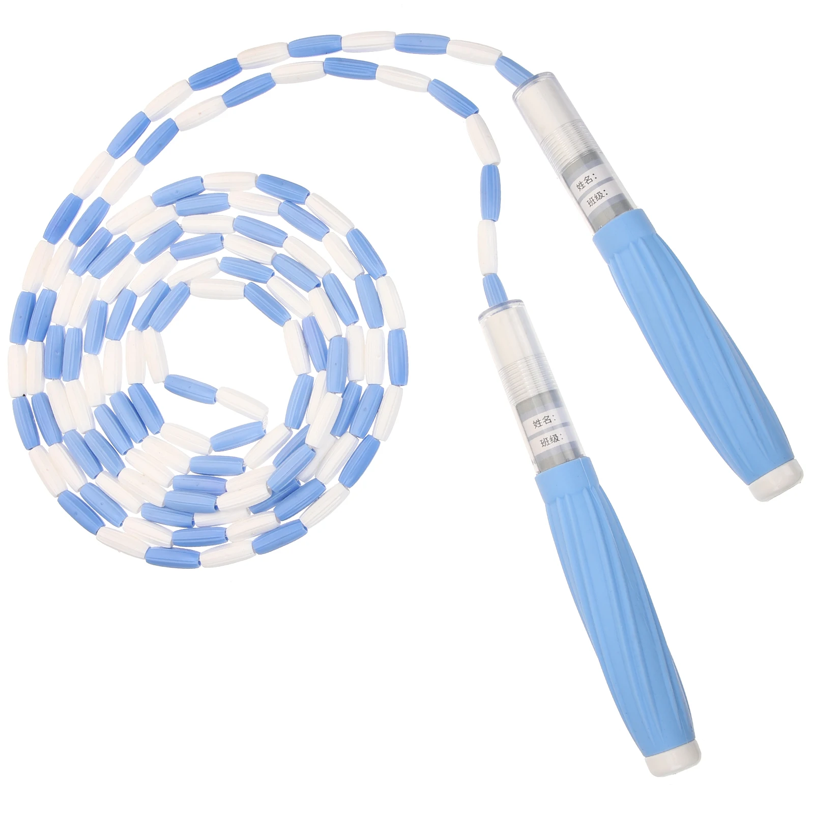 

Beaded Jump Rope Kids Ages 4-8 Lightweight Ergonomic Handle Anti Slip Durable Beads Fitness Workout Activities