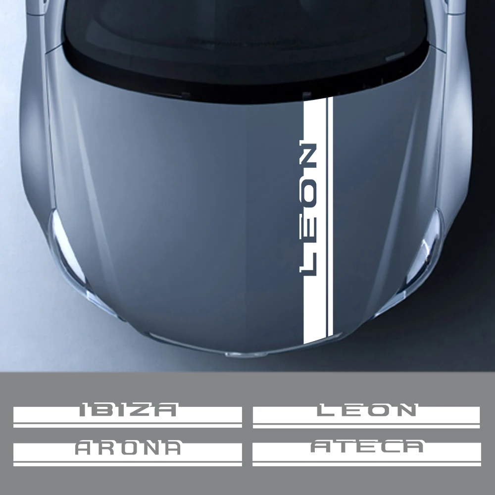 Capa de Capô com Adesivo de Listra para Seat Leon MK3/MK2, Ibiza 6J/6L, Ateca e Arona: Uma Solução Estética e Durável para o Seu Carro
