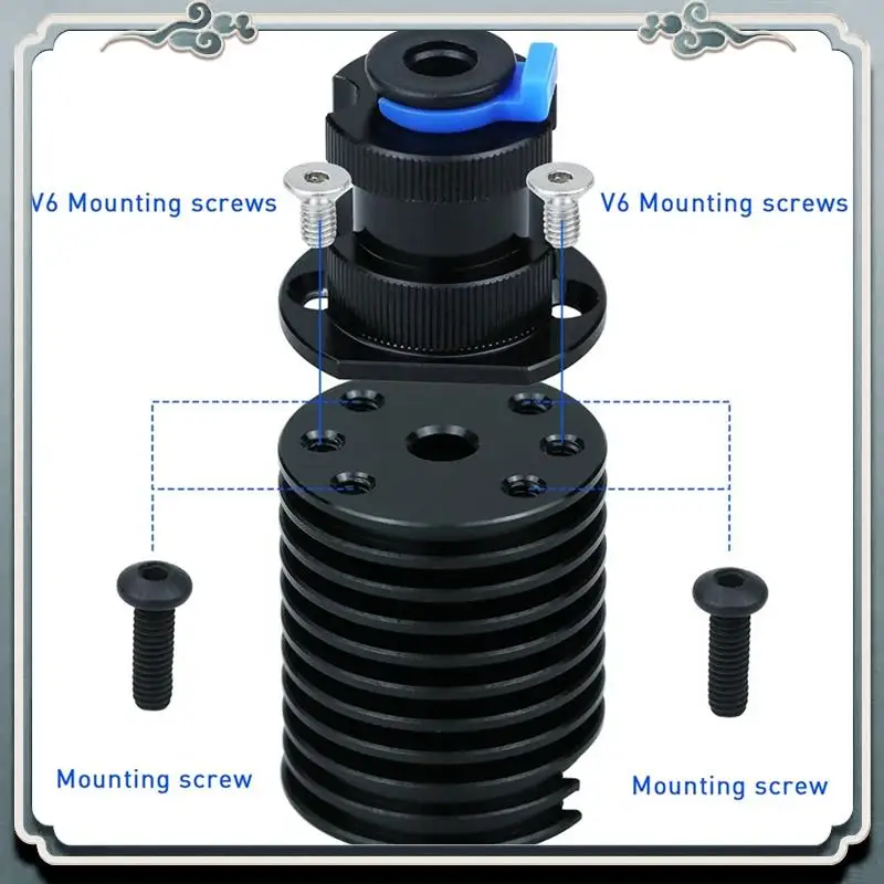

Премиум для E3D Revo Hotend Kit V6, латунная насадка для радиатора, нагревательный сердечник, термистор 104Nt для E3D Revo, детали 3D-принтера Acc