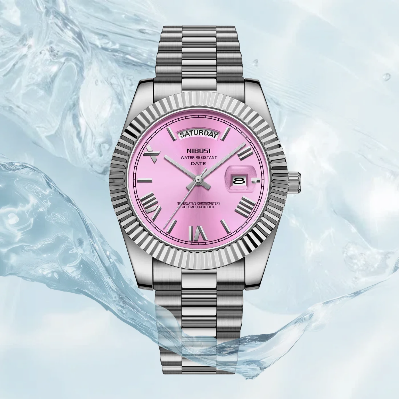 NIBOSI موضة كوارتز ساعة رجالية العلامة التجارية الفاخرة ساعة اليد تاريخ اليوم ميوتا ساعة الرجال مقاوم للماء الصلب الذكور ساعة Reloj Hombre