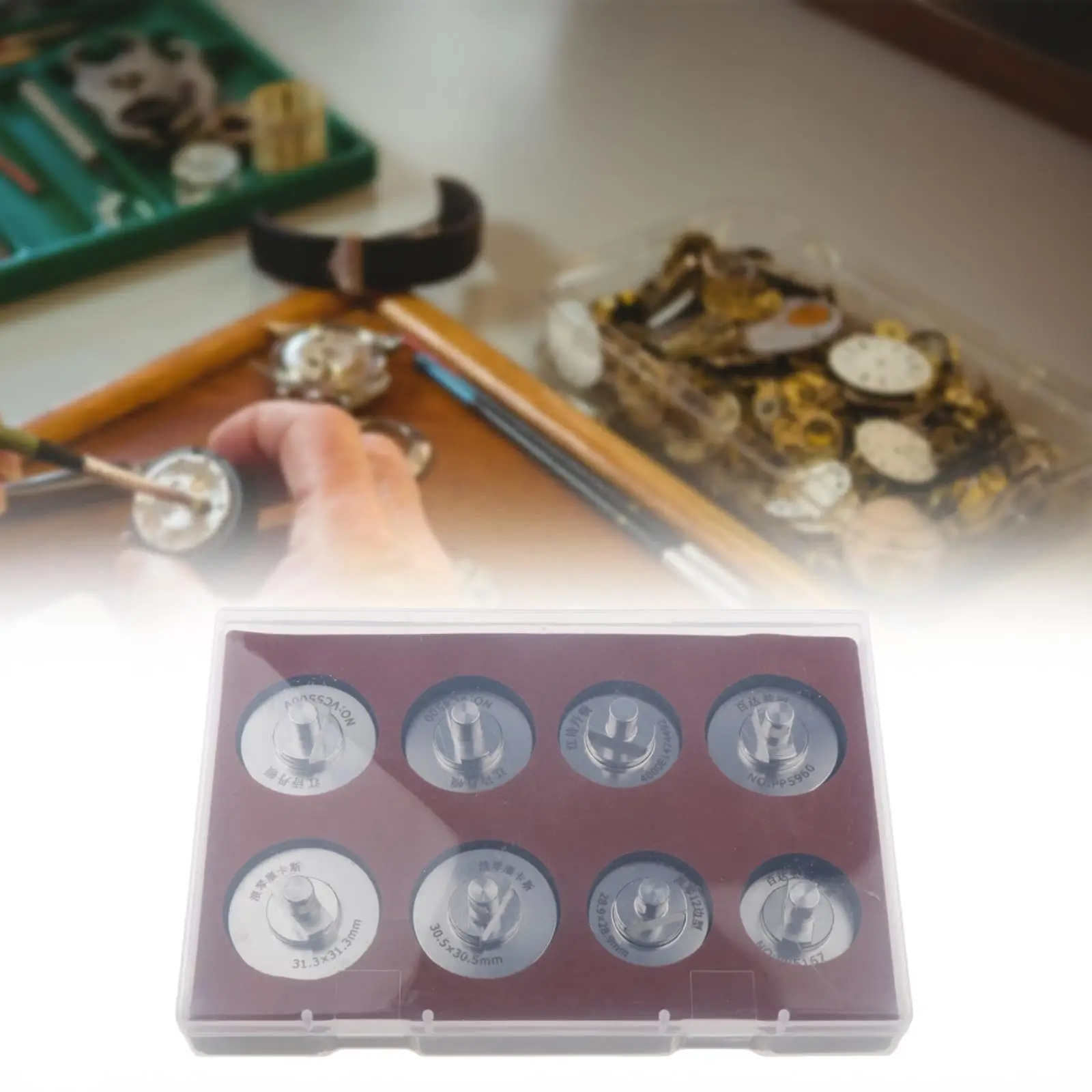 طقم أدوات إصلاح الساعة، فتاحات القضية الخلفية، متعددة الأغراض، متينة مع مختلف #4