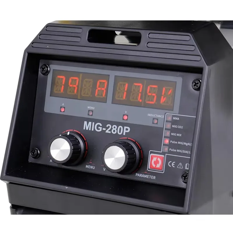 Multi Function Pulse Inverter Mig Tig Mma Welder Aluminum Welding Machine MIG 280