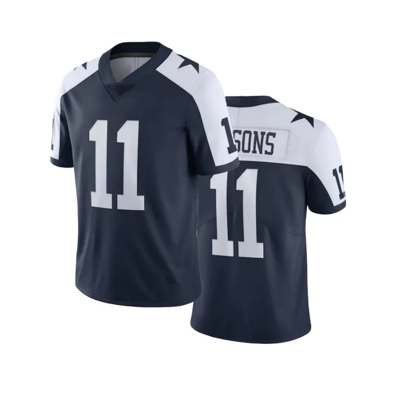 American Football Jerseys Embroidered Stitched Uniforms Breathable T-Shirt Dallas Cowboys Rugby Jerseys#11 For Adult Soccer Wear