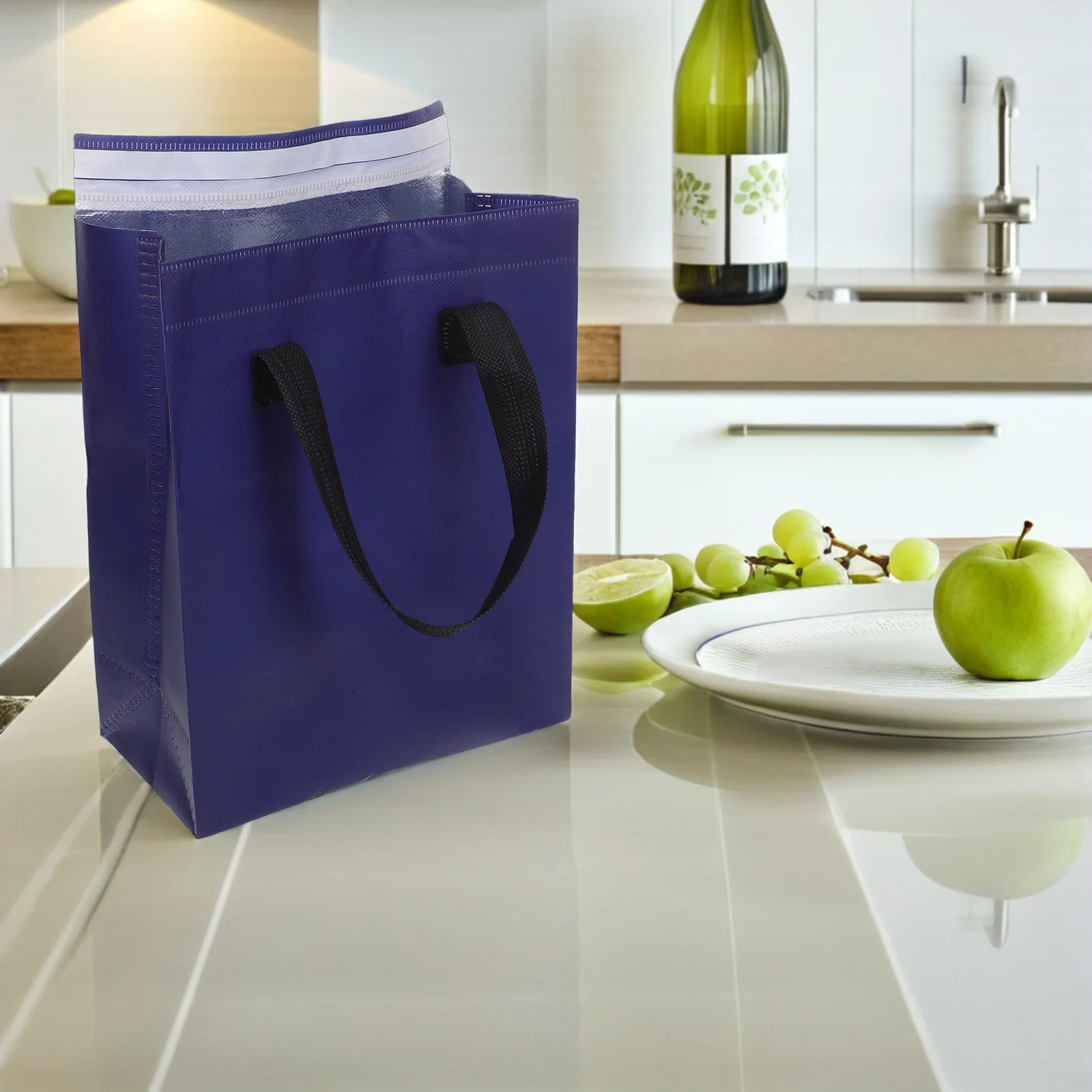 

50pcs Insulated Takeout Bags Waterproof Foil Pouches Reusable Self-Sealing Food Storage Aluminum Small Thermal for Milk
