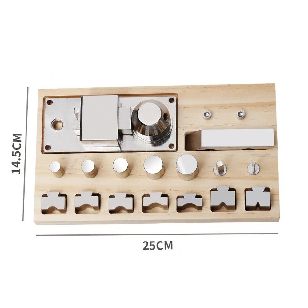 For Ring Bending Tool With Chrome Steel Dies 12-22mm For Jewelry Making Machine Metal Wire Forming DIY Craft Equipment