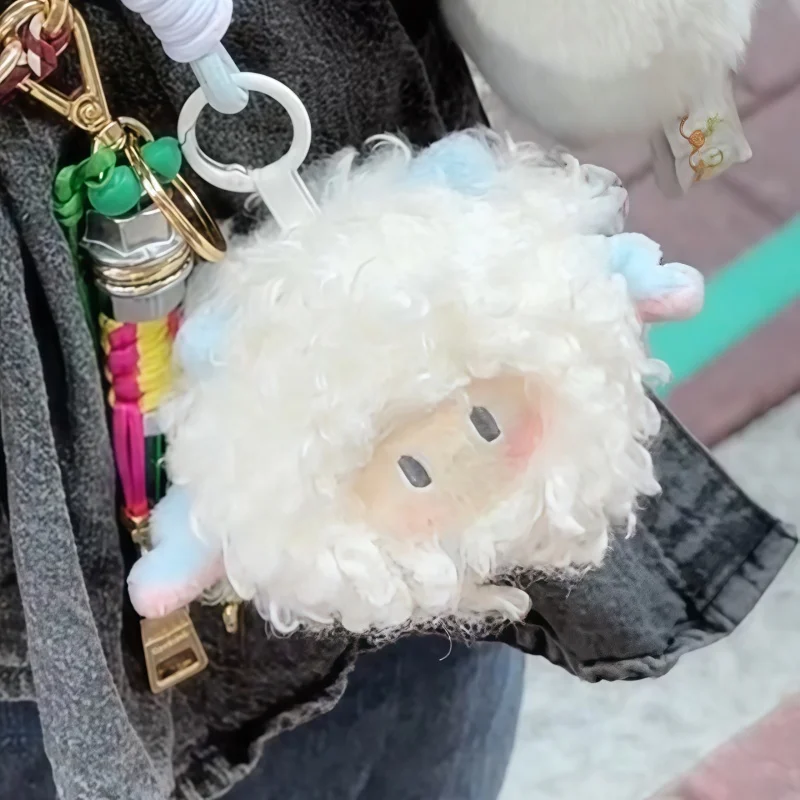 Mooie Cartoon Schapen Pluche Model Pop Tas Ornamenten Briefpapier Widget Kamer Decoratie Speelgoed Verrassing Verjaardagscadeau Meisje Gift