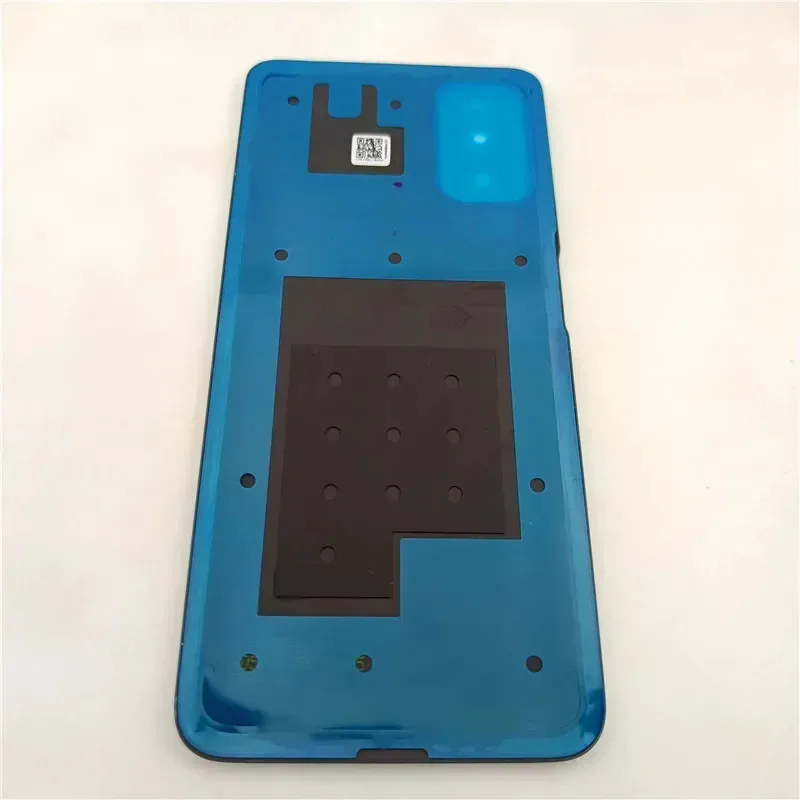 ل Redmi ملاحظة 10 5G M2103K19G الغطاء الخلفي اللوحة الخلفية الإسكان الخلفي الباب مع عدسة الكاميرا استبدال