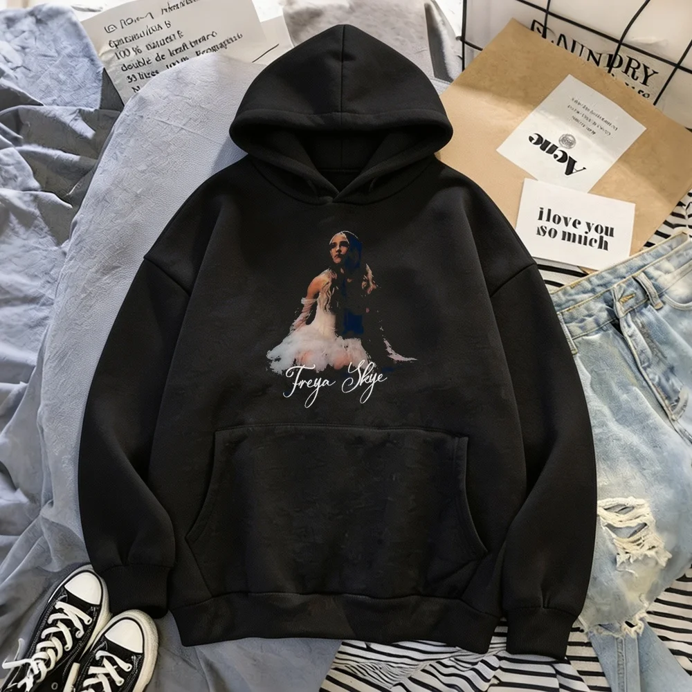 Freya Sky sweatshirt fashion tops unisex 2026 ladies clothes winter warm pullover Women Loose