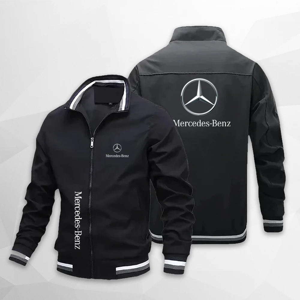 2024 cycling men\'s Mercedes Benz motorcycle jacket, men\'s and women\'s sports Mercedes Benz bicycle jacket, Mercedes Benz sports