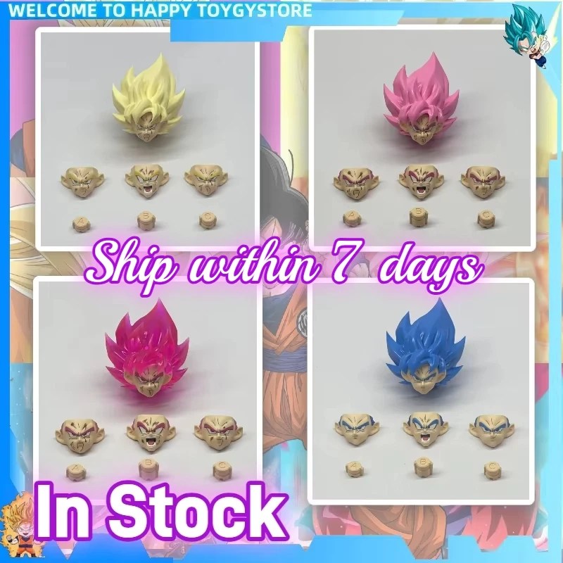 Figurka akcji Dragon Ball Son Goku z rzeźbioną głową - Battle Damage 2.0 3.0 Voxel KO, model kolekcjonerski, zabawka - dostępna od ręki