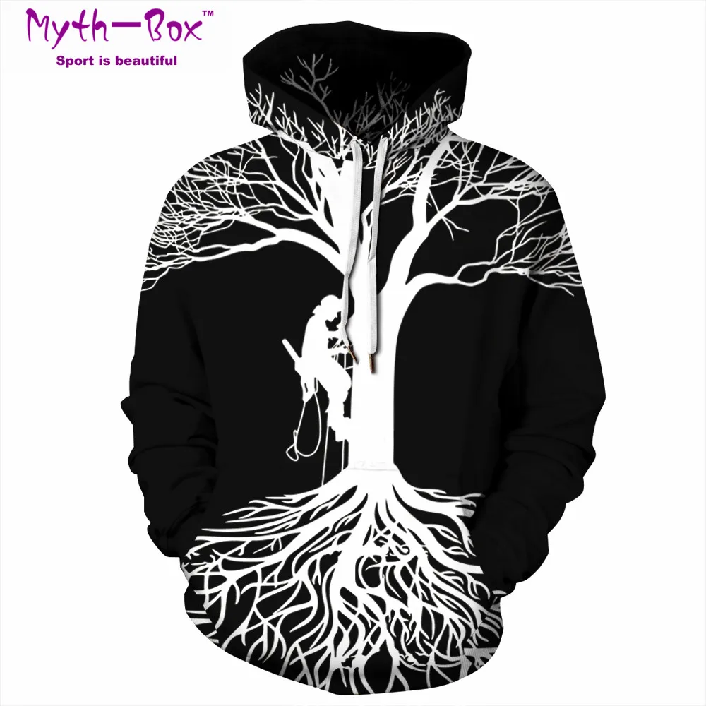 Women/Men Hooded Sweater Loose Sport Hoodies Tree 3D Print S-5XL Unisex Running Sweatshirts Gym Fitness Sportwear Hip Hop Sweats