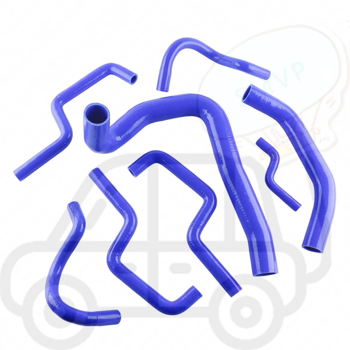 

8PCS 3PLY For 1986-1988 Holden Commodore VL 3.0l V6 Silicone Radiator Coolant Hose Kit Replacement Performance Car Auto Tools