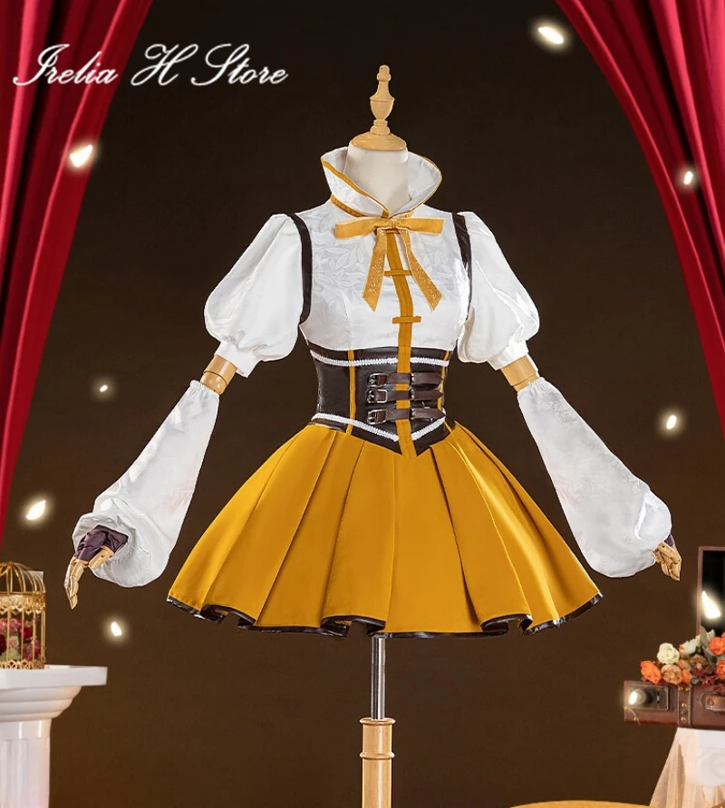 

Irelia H Puella Magi Madoka Magica Tomoe Mami Cosplay Costume Anime Tomoe Mami Dress Halloween Costumes Female