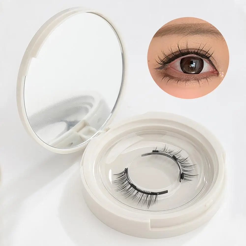 Magnetische falsche Wimpern 3d wieder verwendbare selbst klebende Wimpern Multi Styles wasserdichte natürliche profession elle Frauen Make-up-Tools