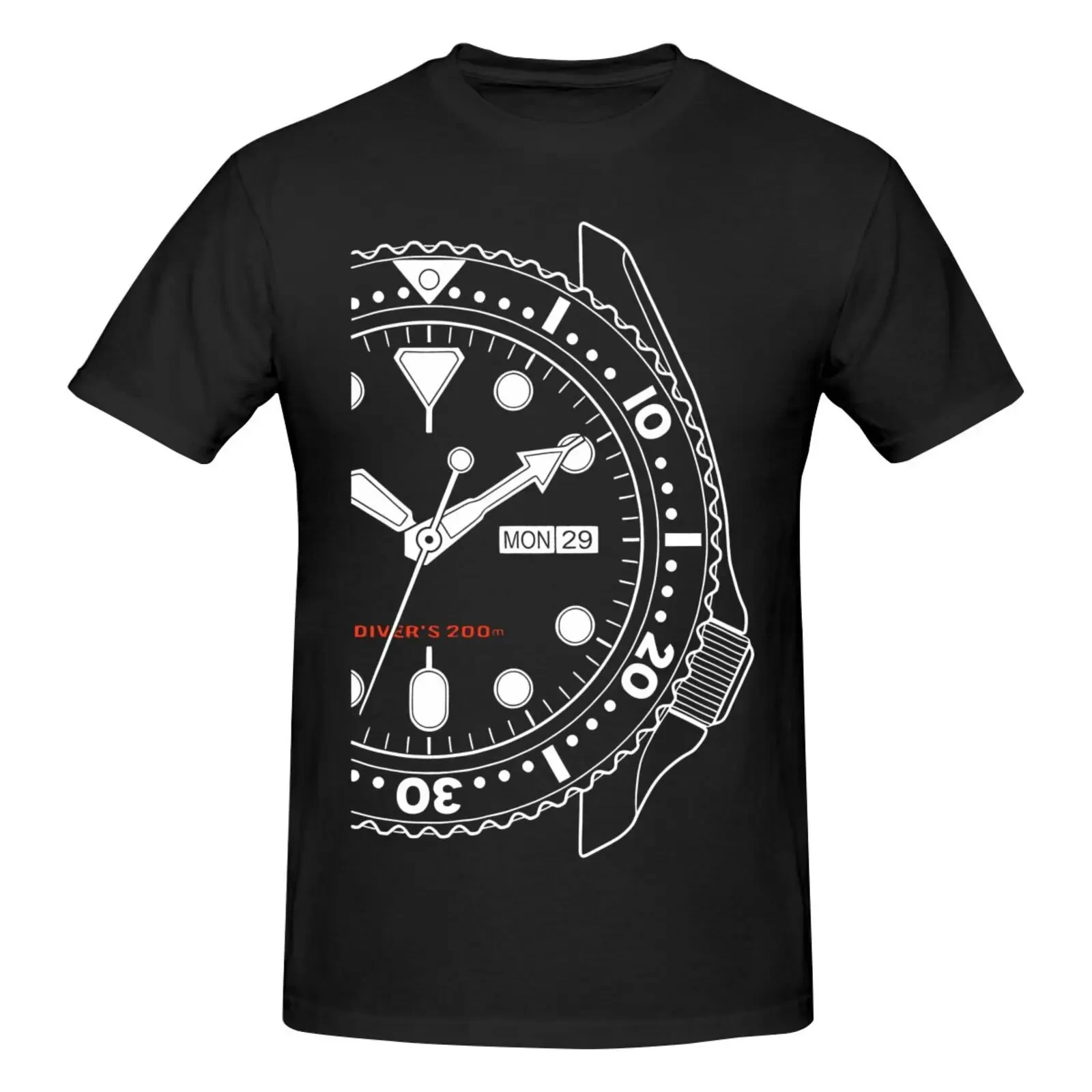 For Seiko Skx007 Watch Fans - Unisex T-Shirt Summer Men's T-Shirt Fashion Crew Neck Short Sleeve Brand Clothing Streetwear